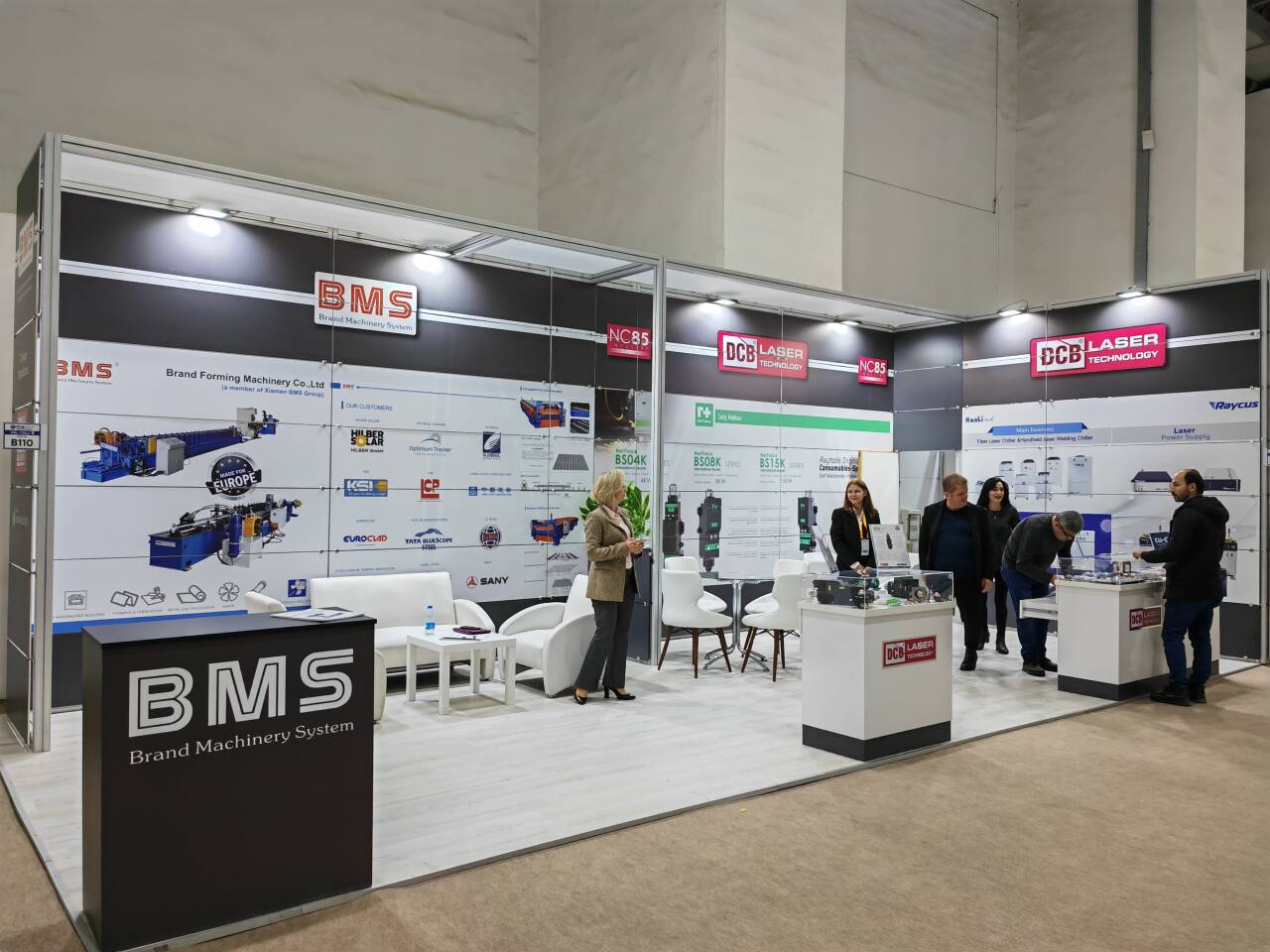 BMS a participé à la plus grande exposition turque sur les technologies de production industrielle, IMATECH 2024